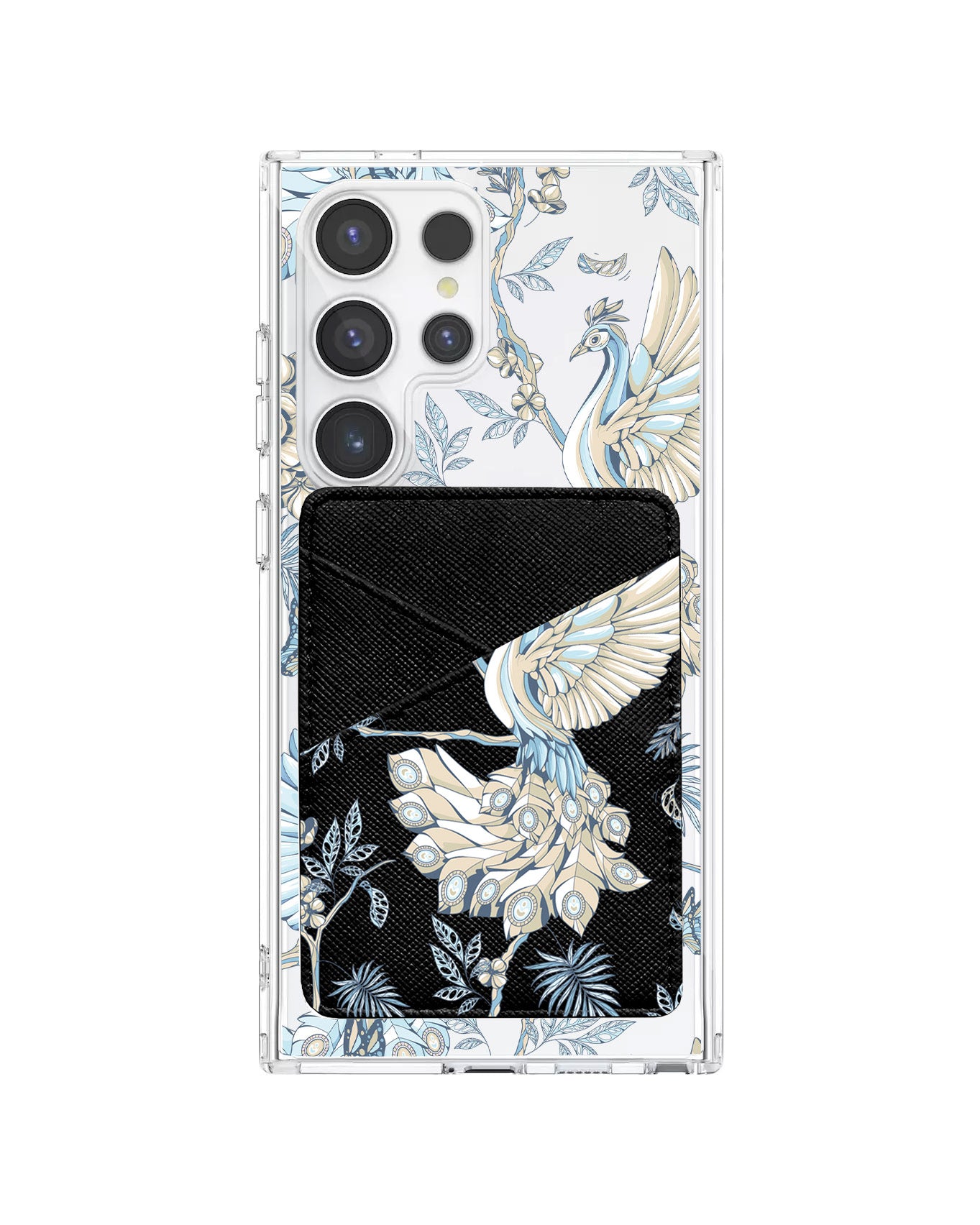 Android Phone Wallet Case - Peacock 5.0
