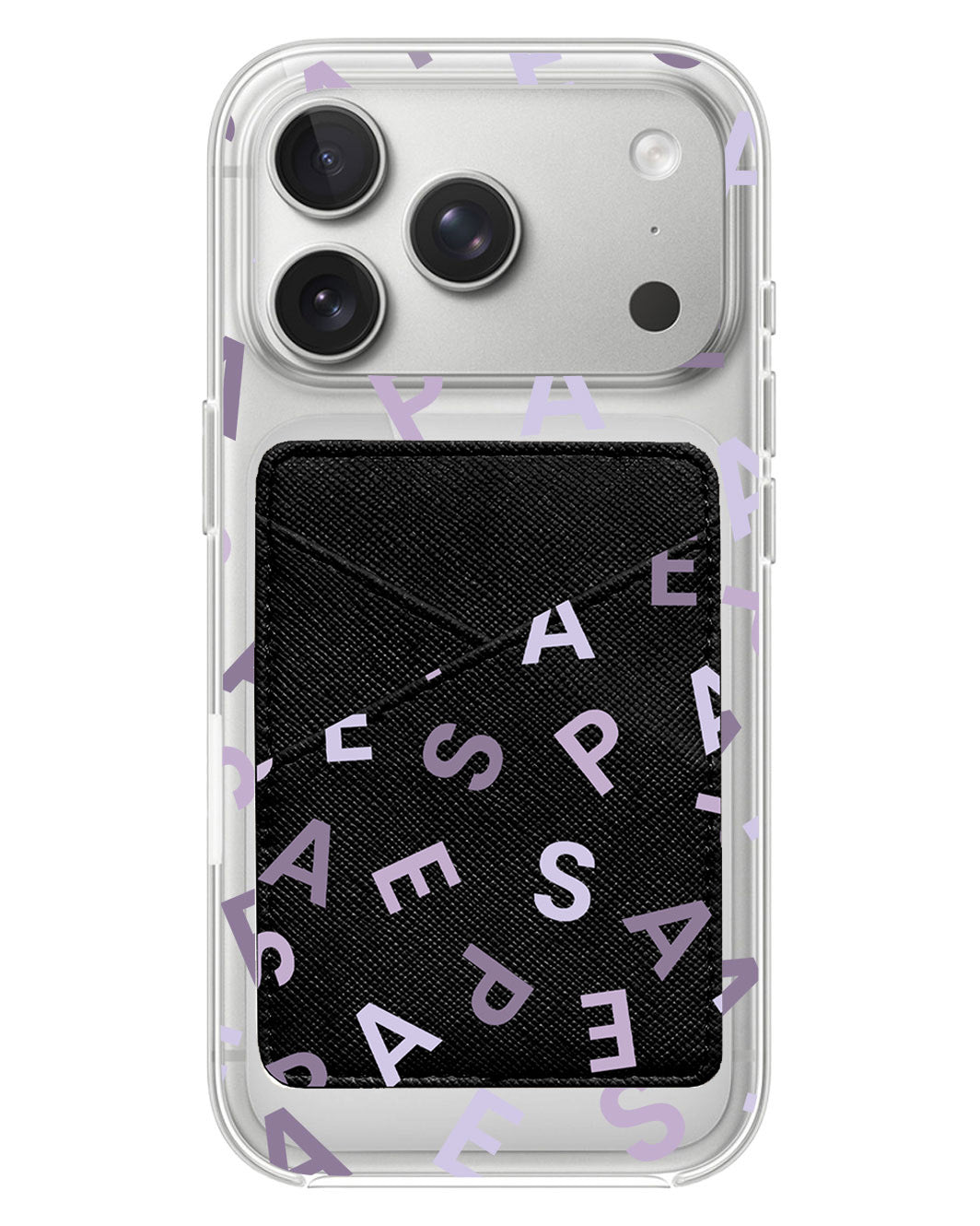 iPhone Phone Wallet Case - Aespa Monogram
