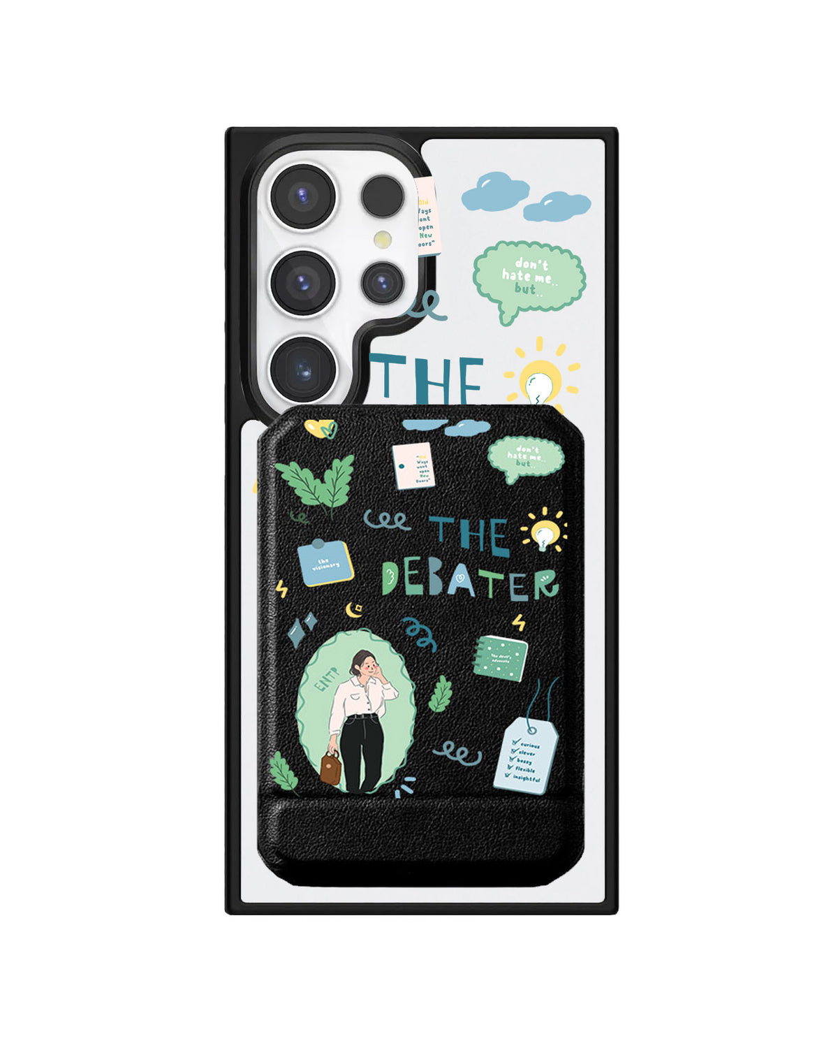 Android Magnetic Multifold Wallet - ENTP