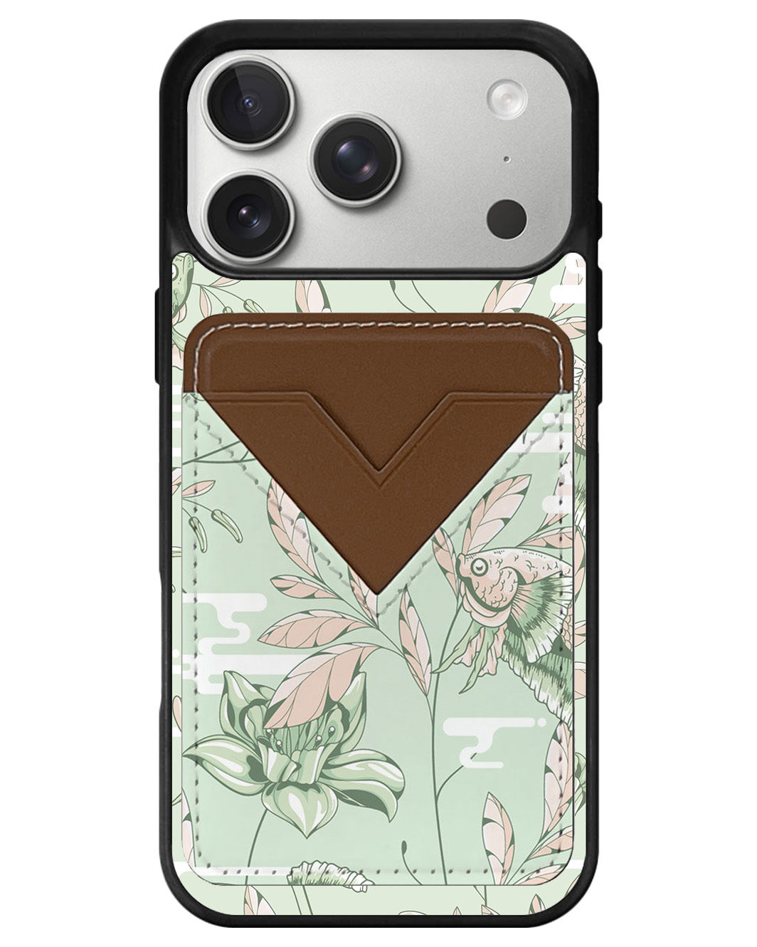 iPhone Avant Wallet Case - Fish & Floral 6.0