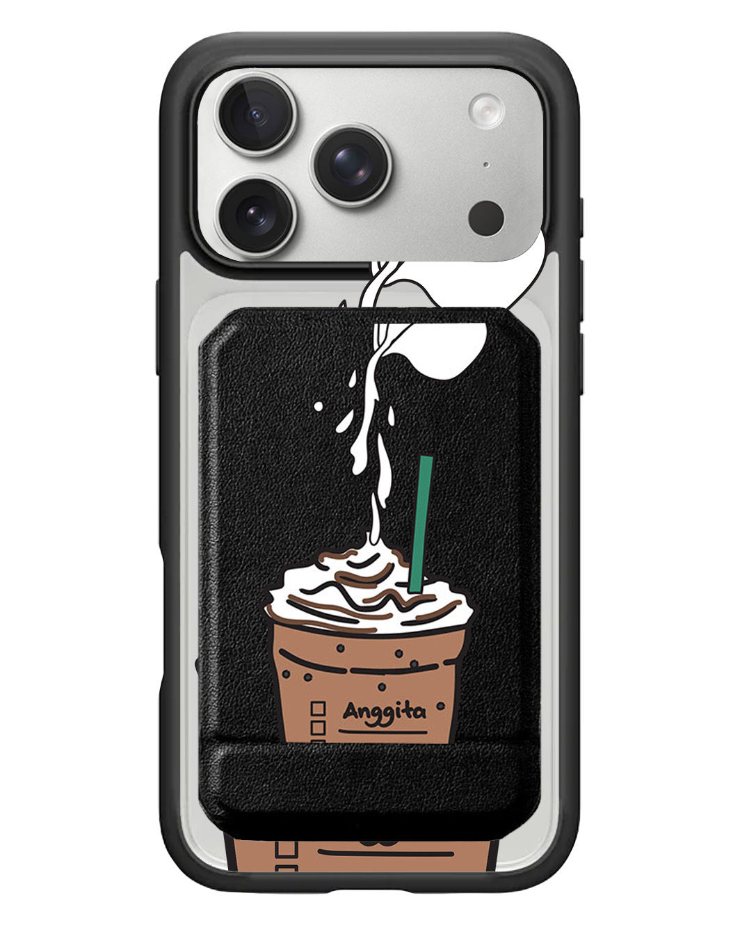 iPhone Magnetic Multifold Wallet - Frappe Coffeee