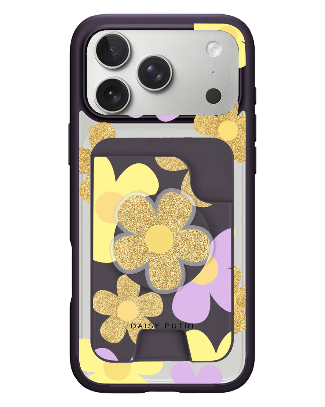 iPhone Magpop Wallet - Daisy Twinkle