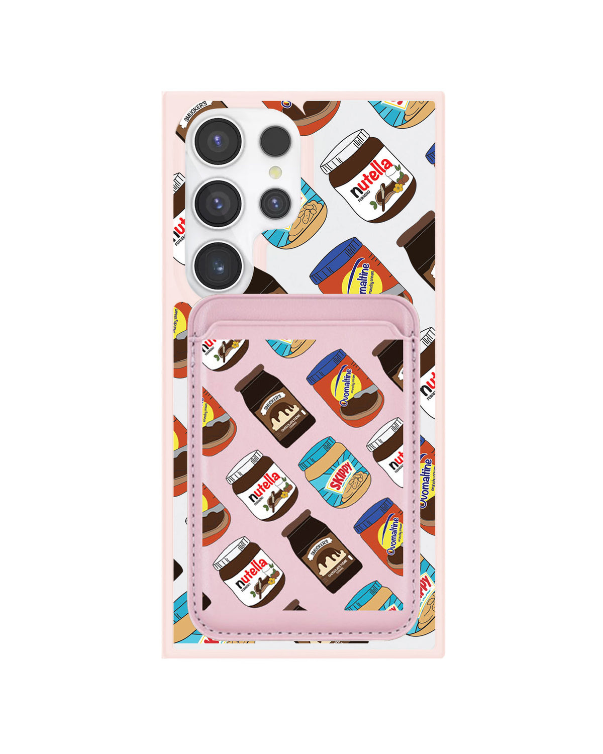 Android Magnetic Wallet Case - Choco Spread