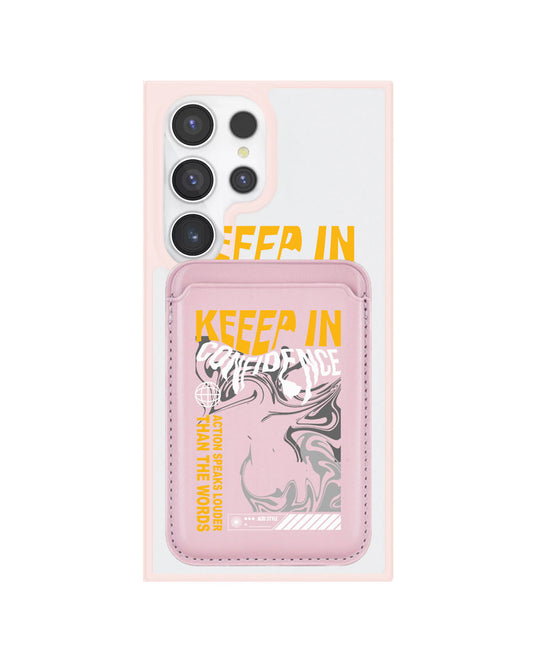 Android Magnetic Wallet Case - keep In Confidence