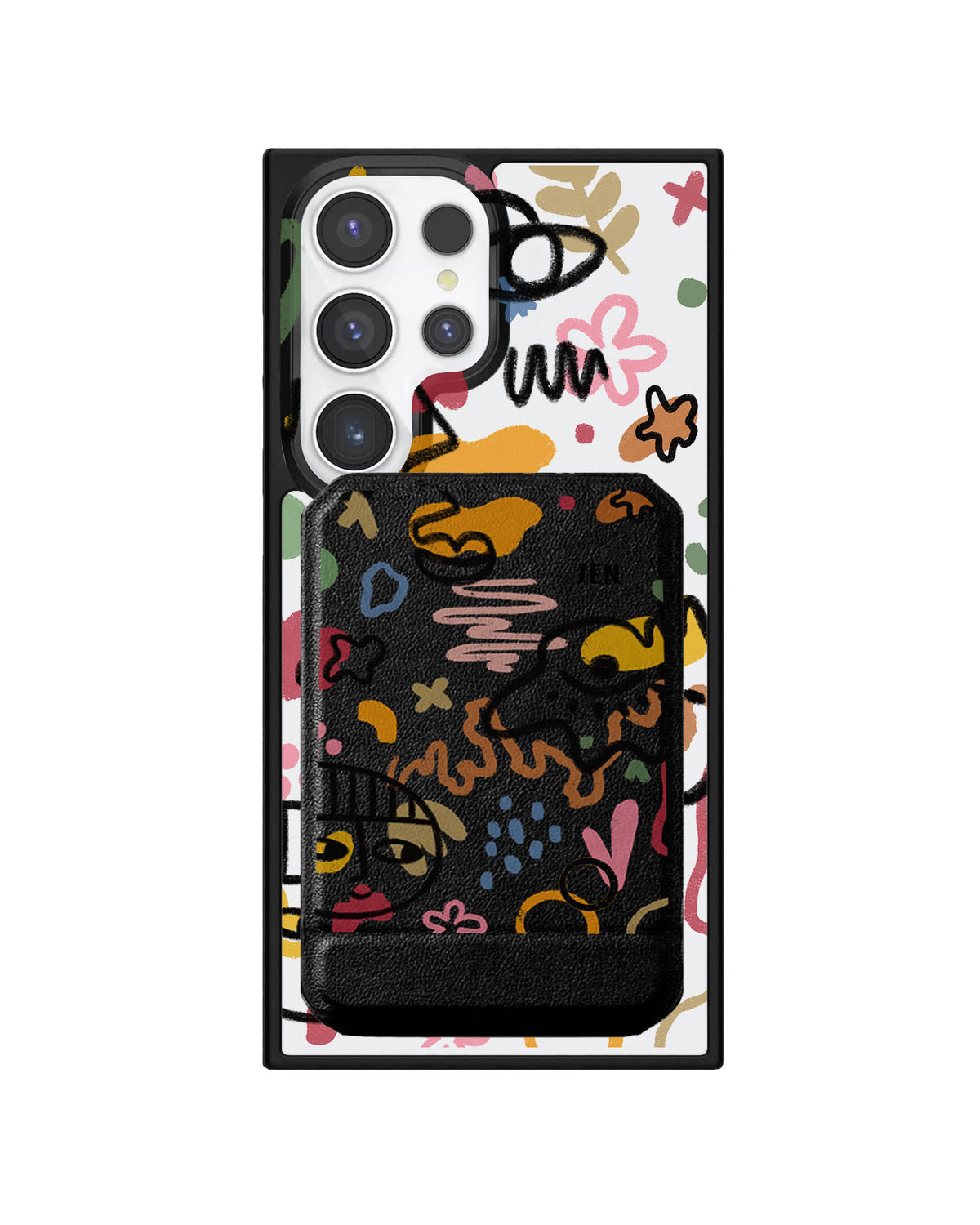 Android Magnetic Multifold Wallet - Abstract 3.0