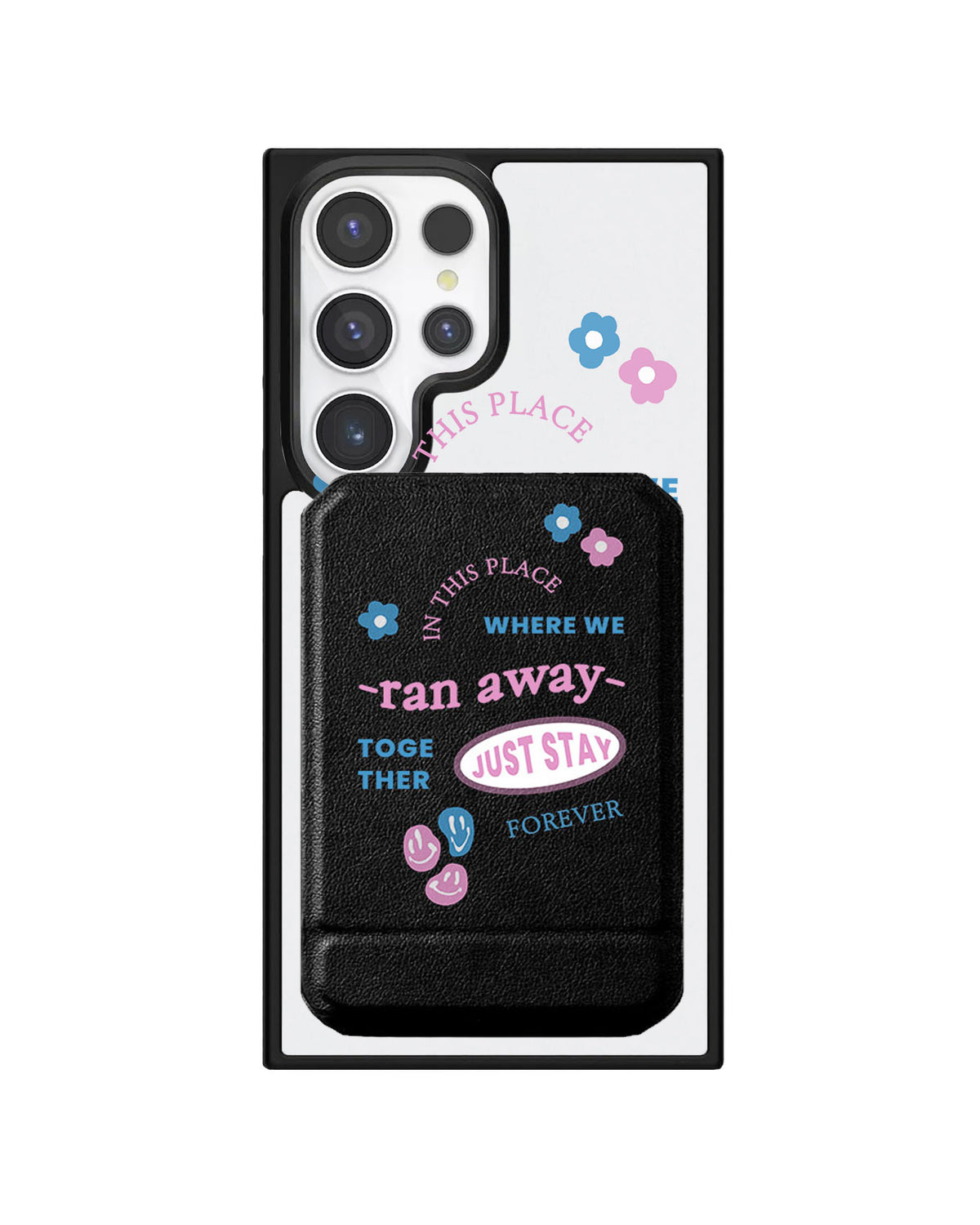 Android Magnetic Multifold Wallet - TXT Song Lyric
