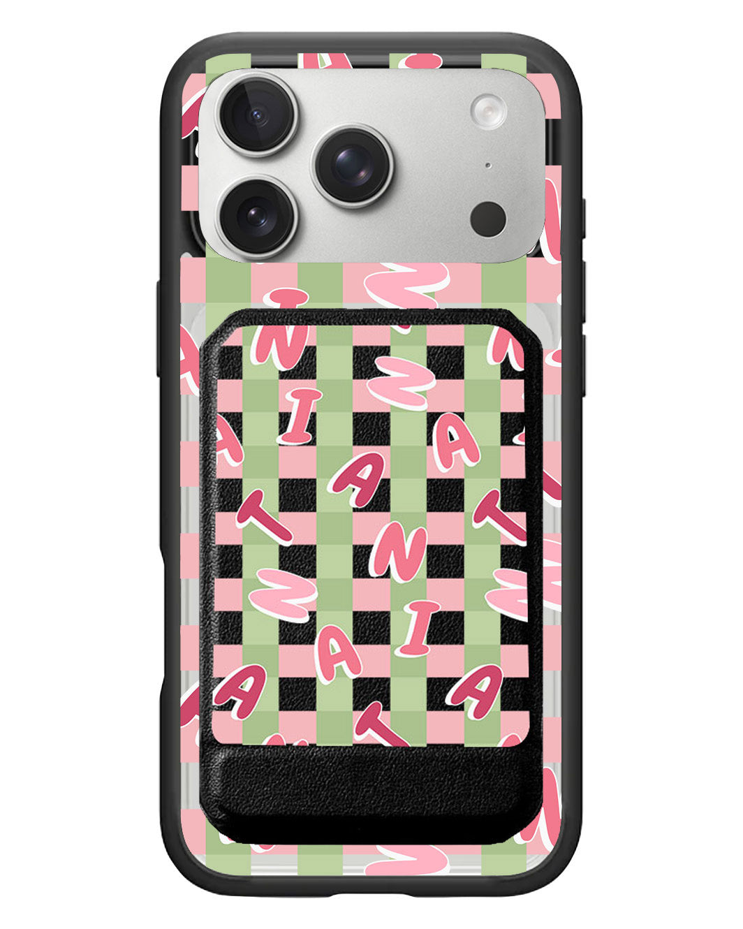 iPhone Magnetic Multifold Wallet - Checkered Monogram 4.0