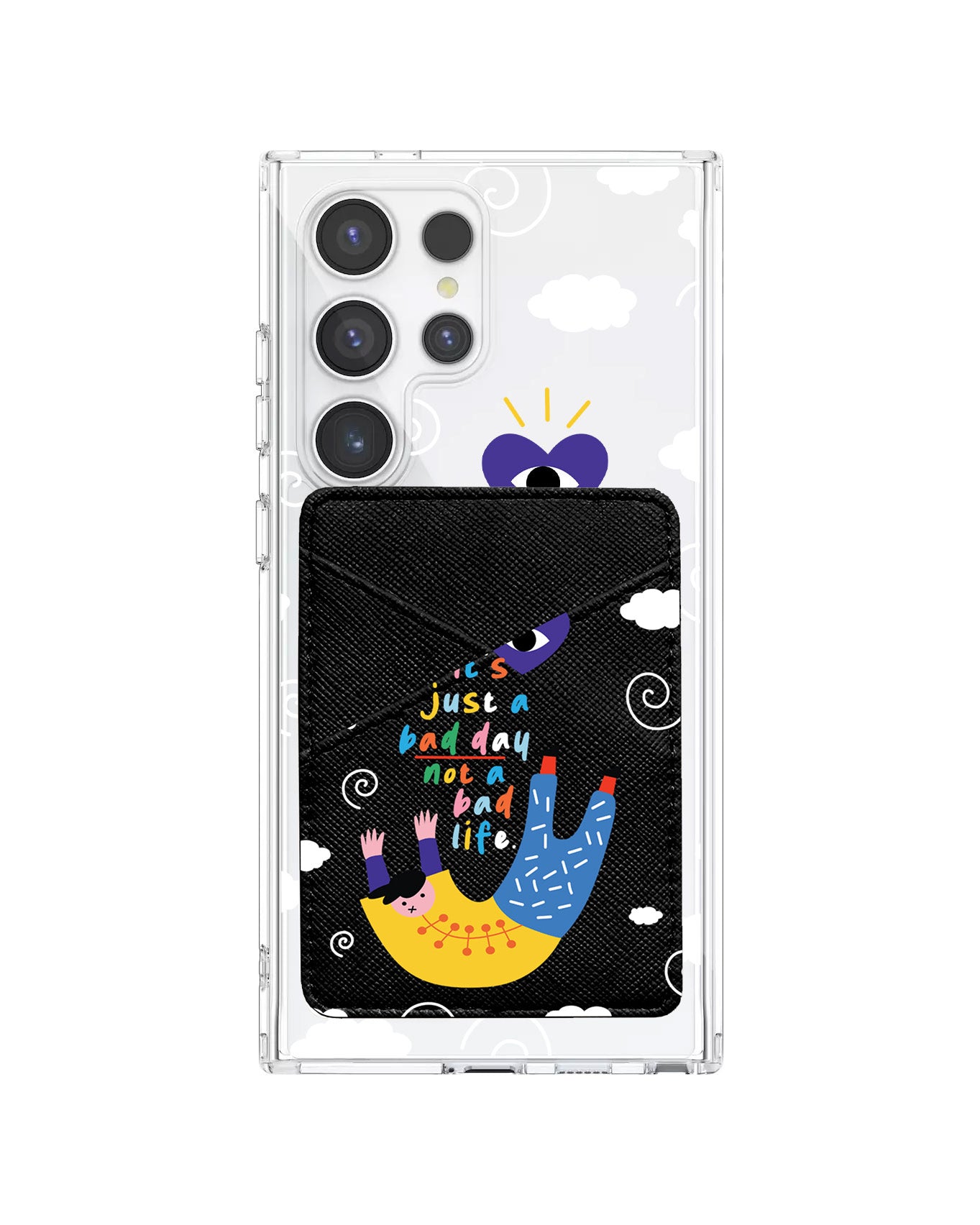 Android Phone Wallet Case - Bad Day