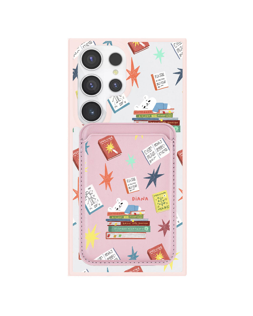 Android Magnetic Wallet Case - Let Me Sleep