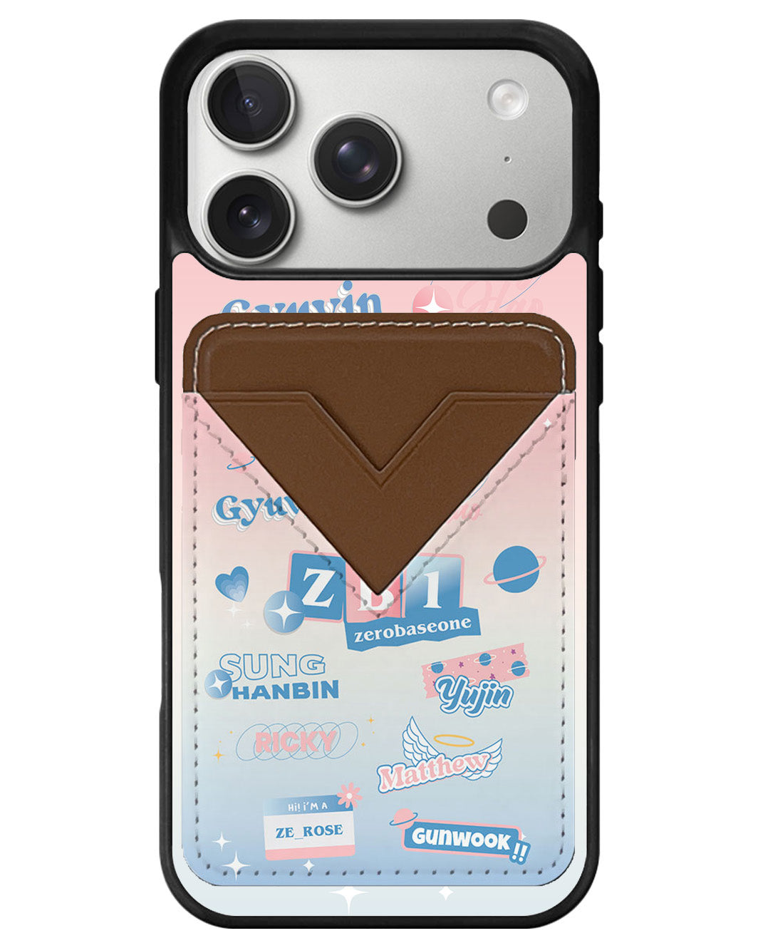 iPhone Avant Wallet Case - Zerobaseone Members