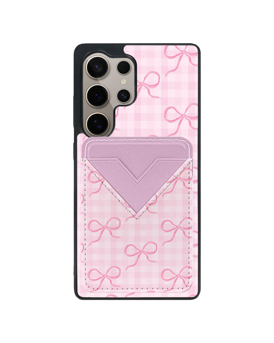 Android Avant Wallet Case - Coquette Pink Bow