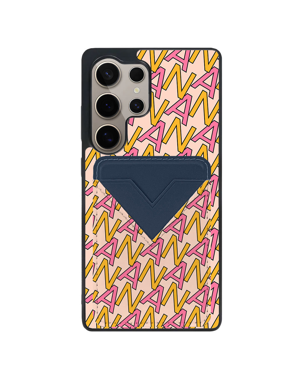 Android Avant Wallet Case - Initial Monogram 3.0