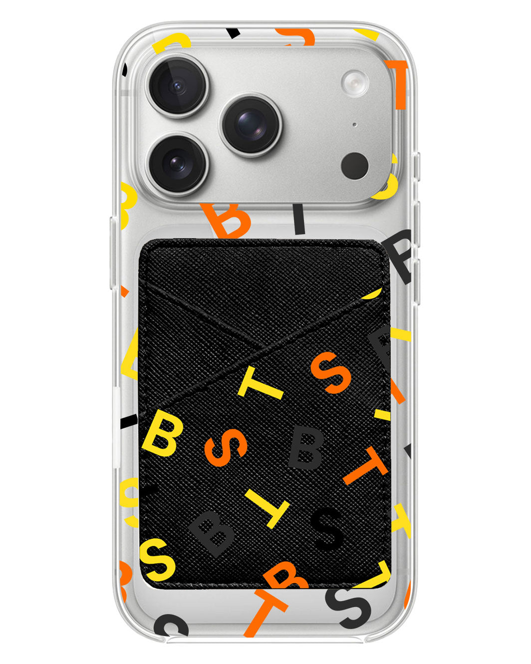 iPhone Phone Wallet Case - BTS Monogram