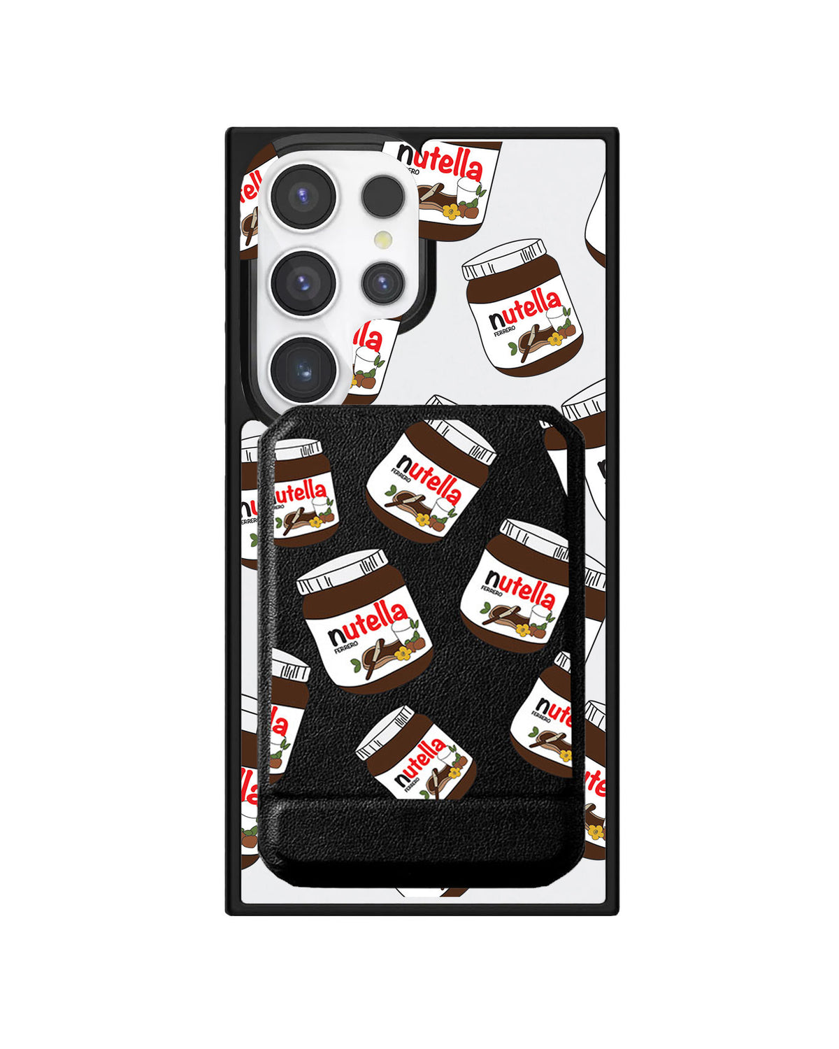 Android Magnetic Multifold Wallet - Nutella