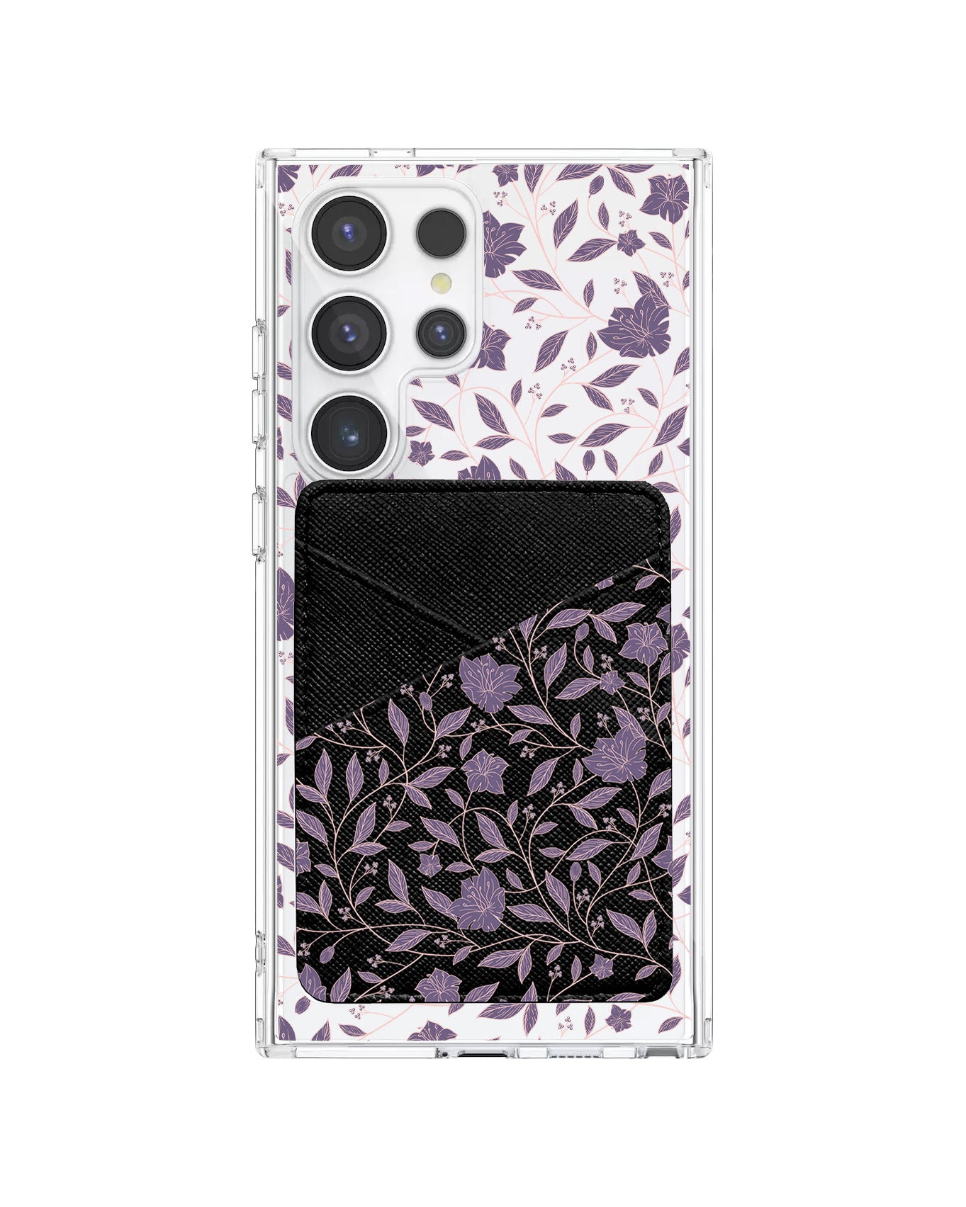 Android Phone Wallet Case - Sketchy Flower 4.0