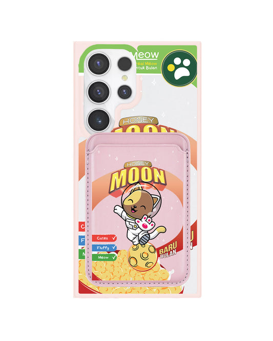 Android Magnetic Wallet Case - Honey Moon
