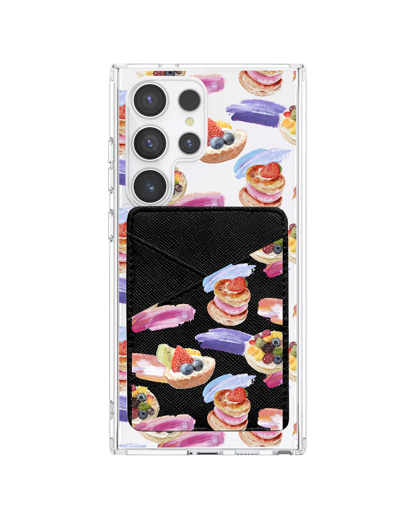 Android Phone Wallet Case - Fruit Pie