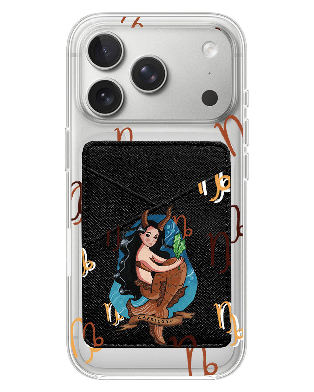 iPhone Phone Wallet Case - Capricorn