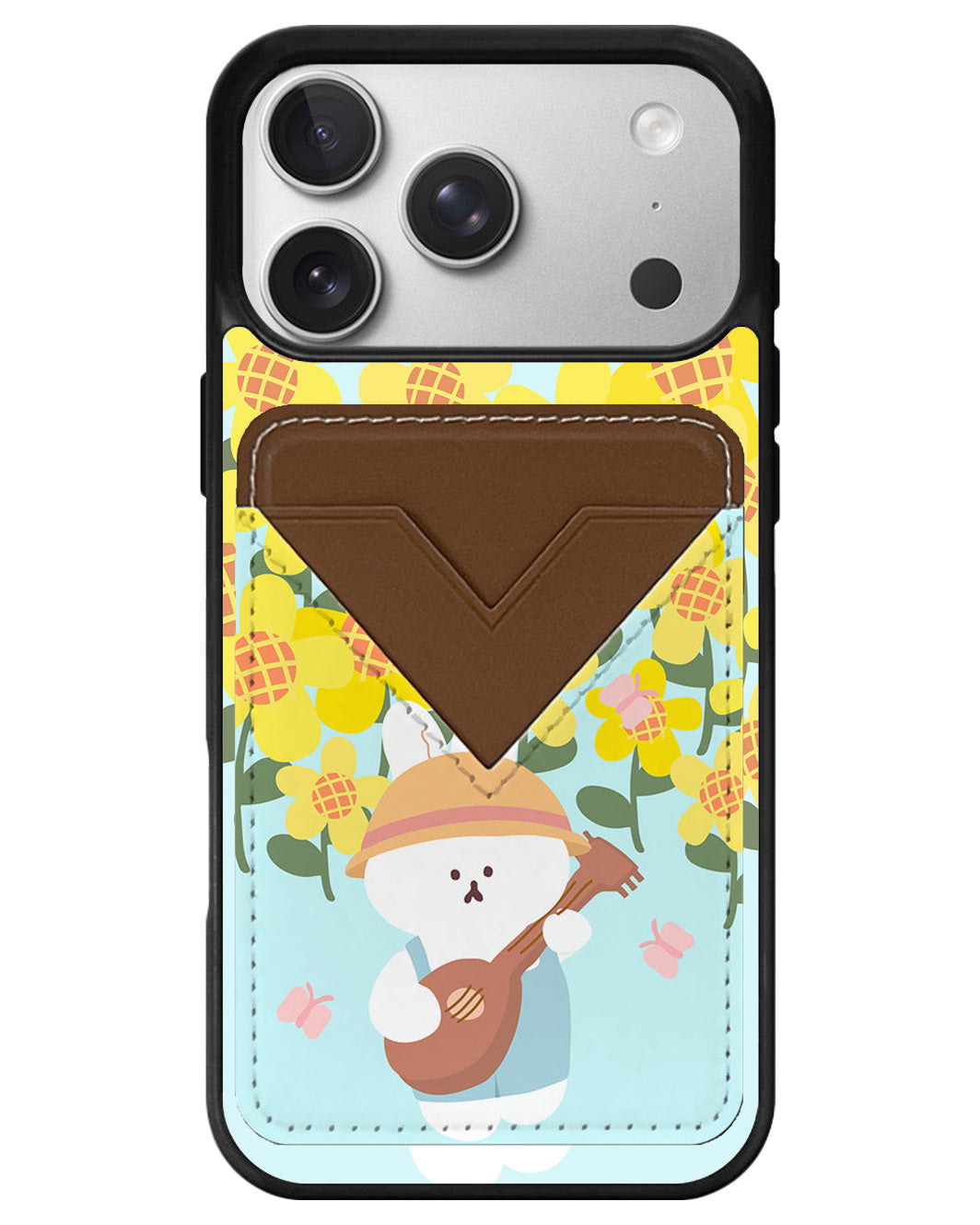 iPhone Avant Wallet Case - Bunny Ukulele