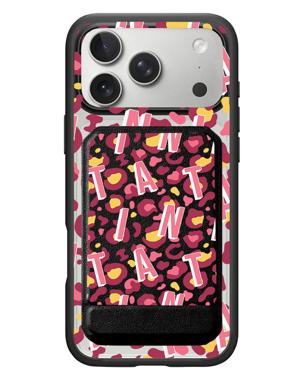 iPhone Magnetic Multifold Wallet - Leopard Monogram 3.0