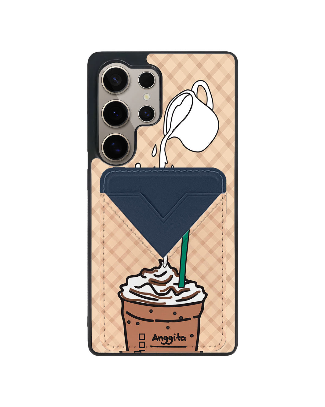 Android Avant Wallet Case - Coffee Frappe