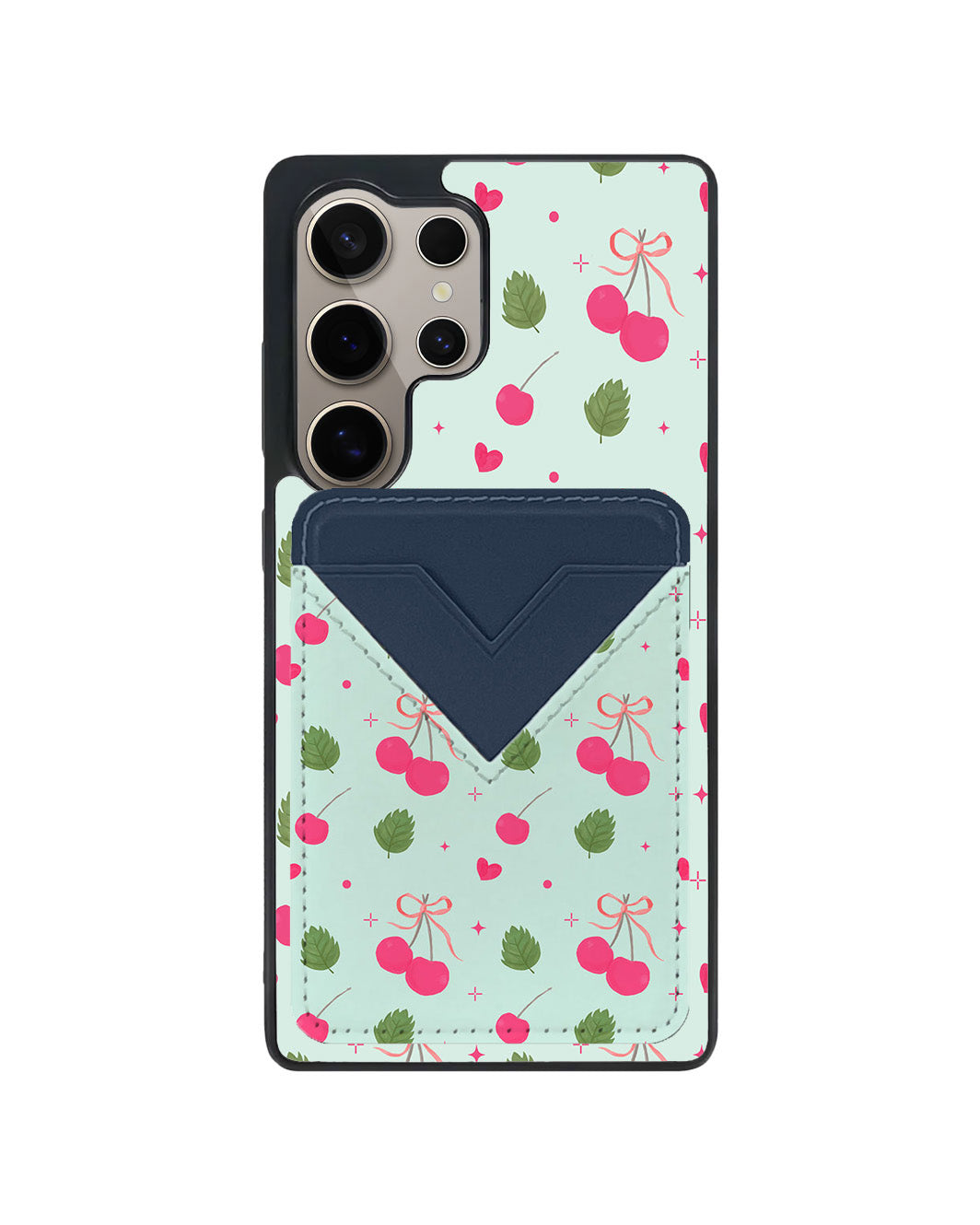 Android Avant Wallet Case - Coquette Cherry