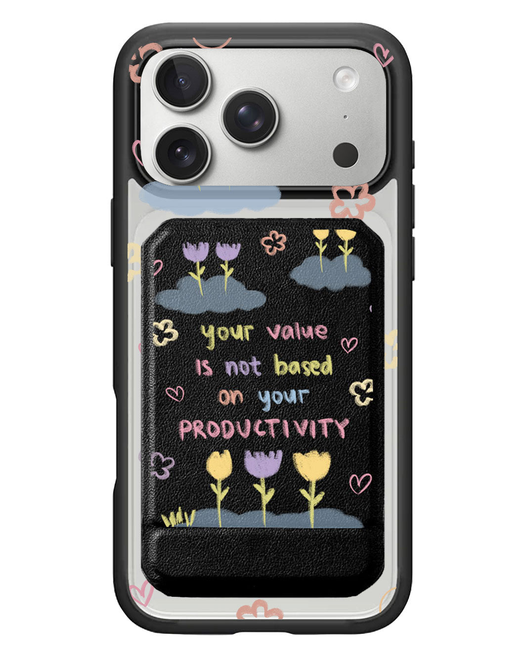 iPhone Magnetic Multifold Wallet - Positive Energy