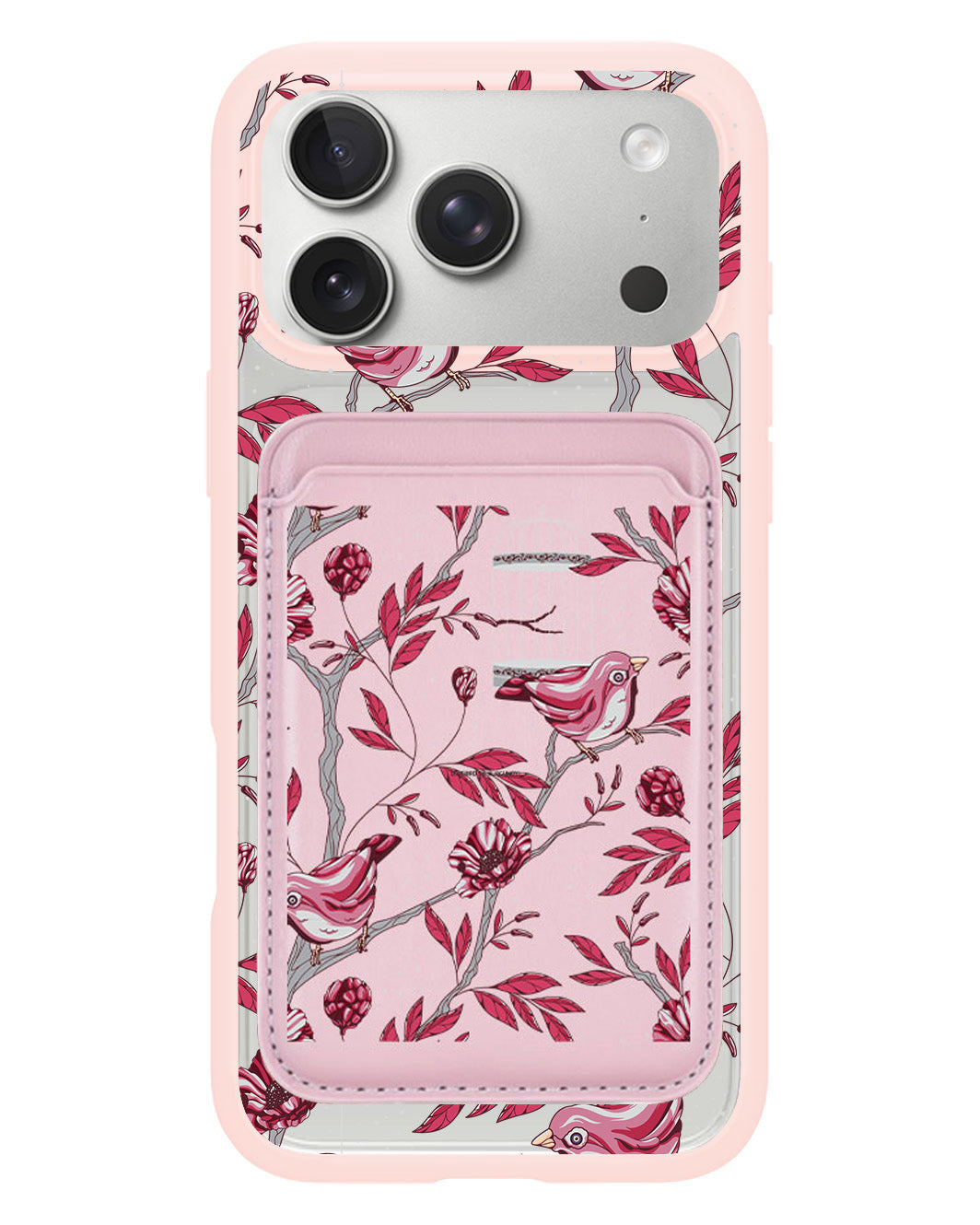 iPhone Magnetic Wallet Case - Lovebird 11.0