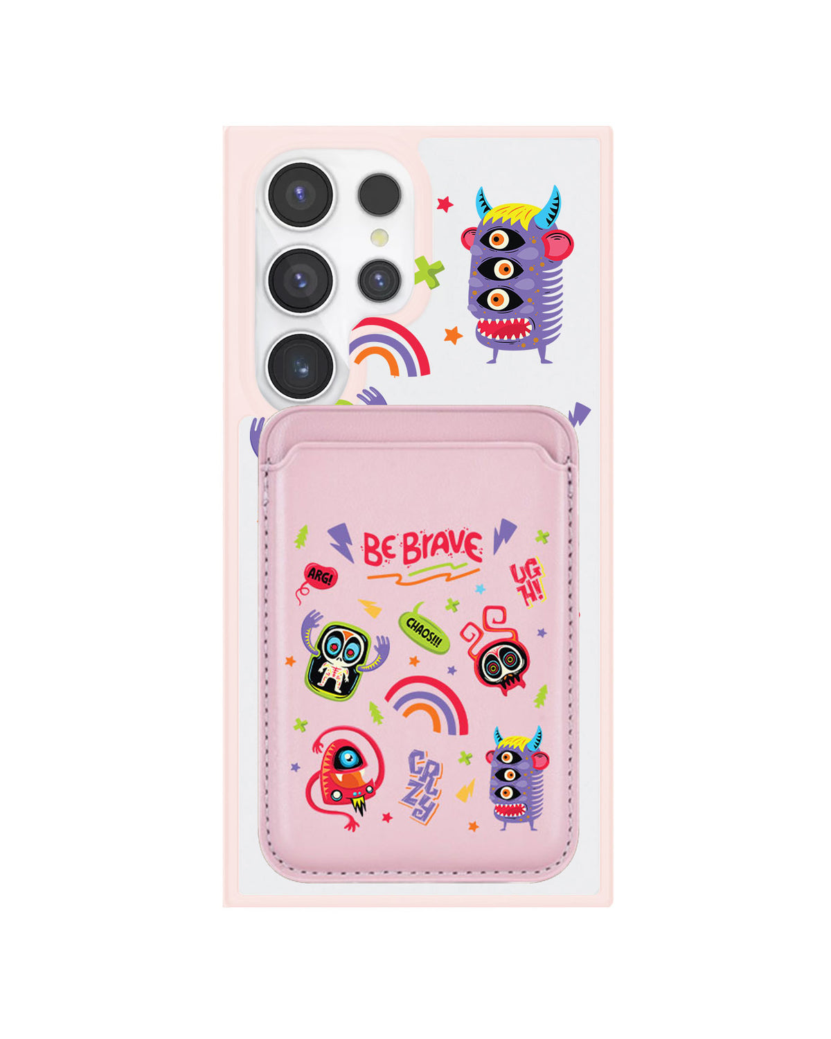 Android Magnetic Wallet Case - Baby Monster