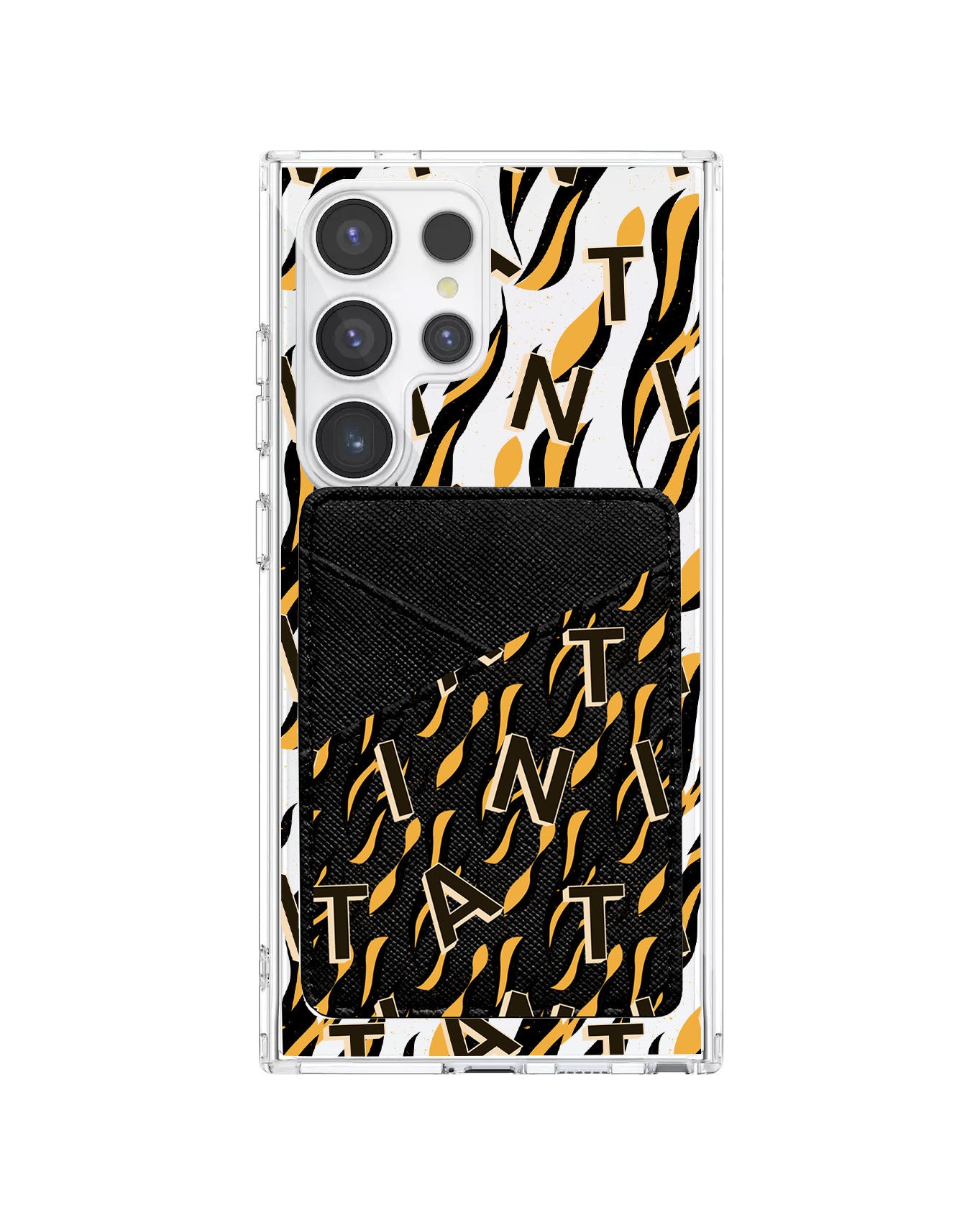 Android Phone Wallet Case - Tiger Monogram 1.0