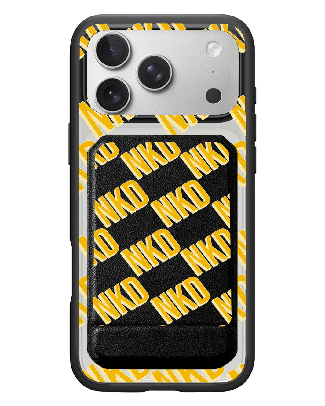 iPhone Magnetic Multifold Wallet - Diagonal Initial Monogram 1.0