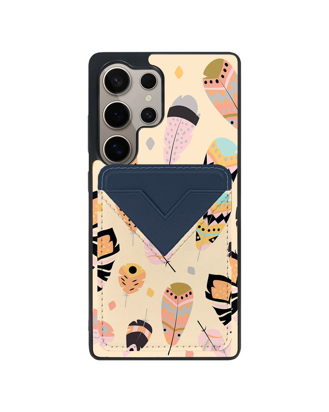 Android Avant Wallet Case - Feathers
