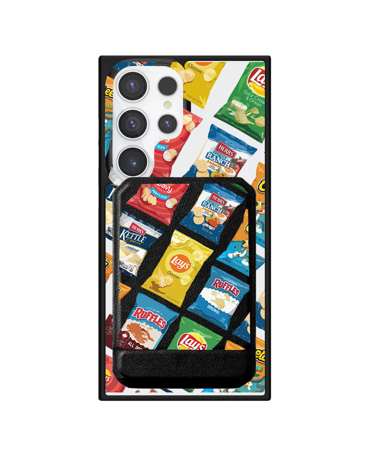 Android Magnetic Multifold Wallet - Crisps