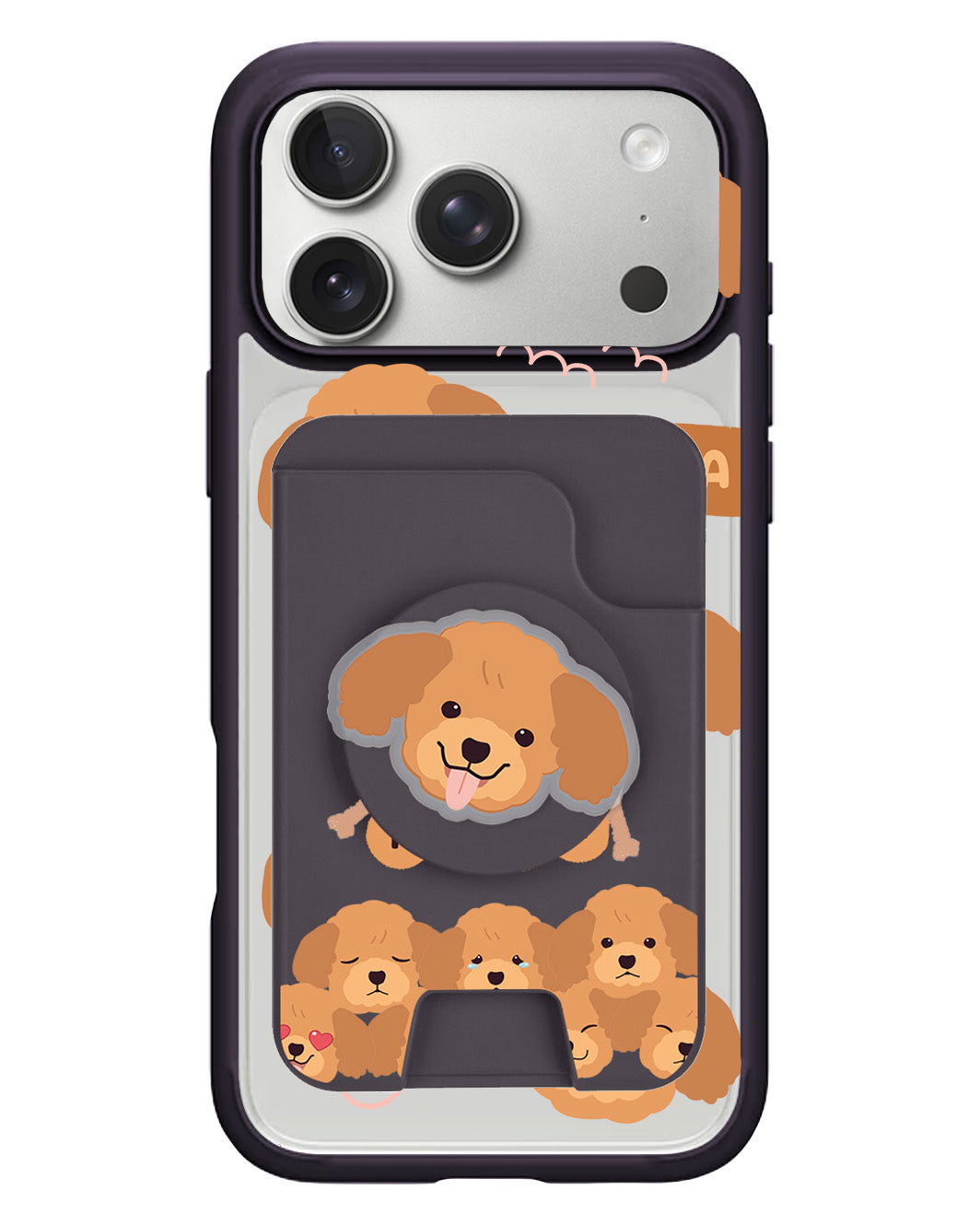iPhone Magpop Wallet - Poodle Squad 3.0