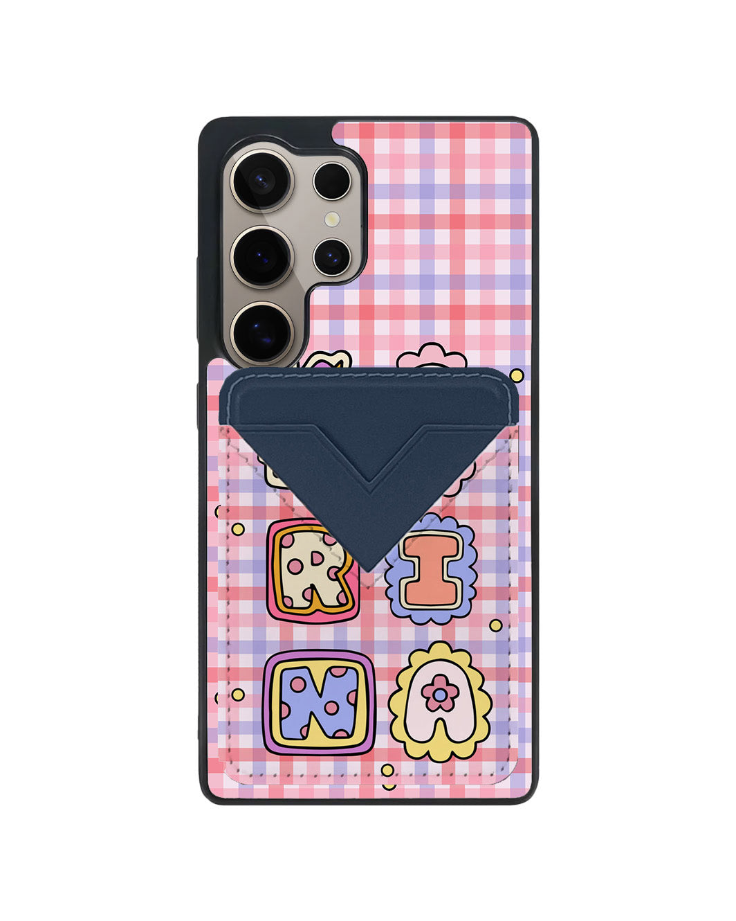 Android Avant Wallet Case - Adorable Monogram 2.0
