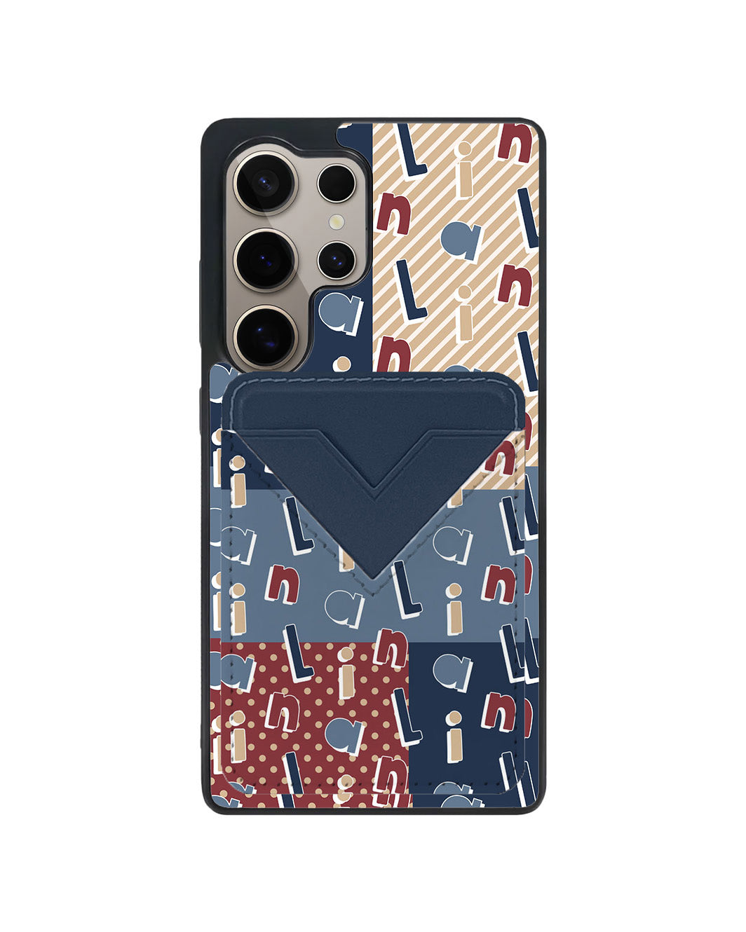 Android Avant Wallet Case - Custom Monogram 3.0 Abstract 3.0
