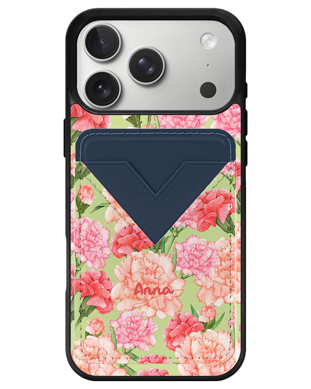iPhone Avant Wallet Case - January Carnation