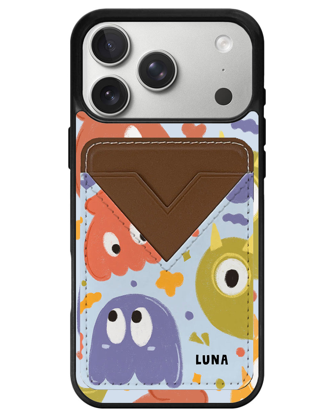 iPhone Avant Wallet Case - Cute Monster 1
