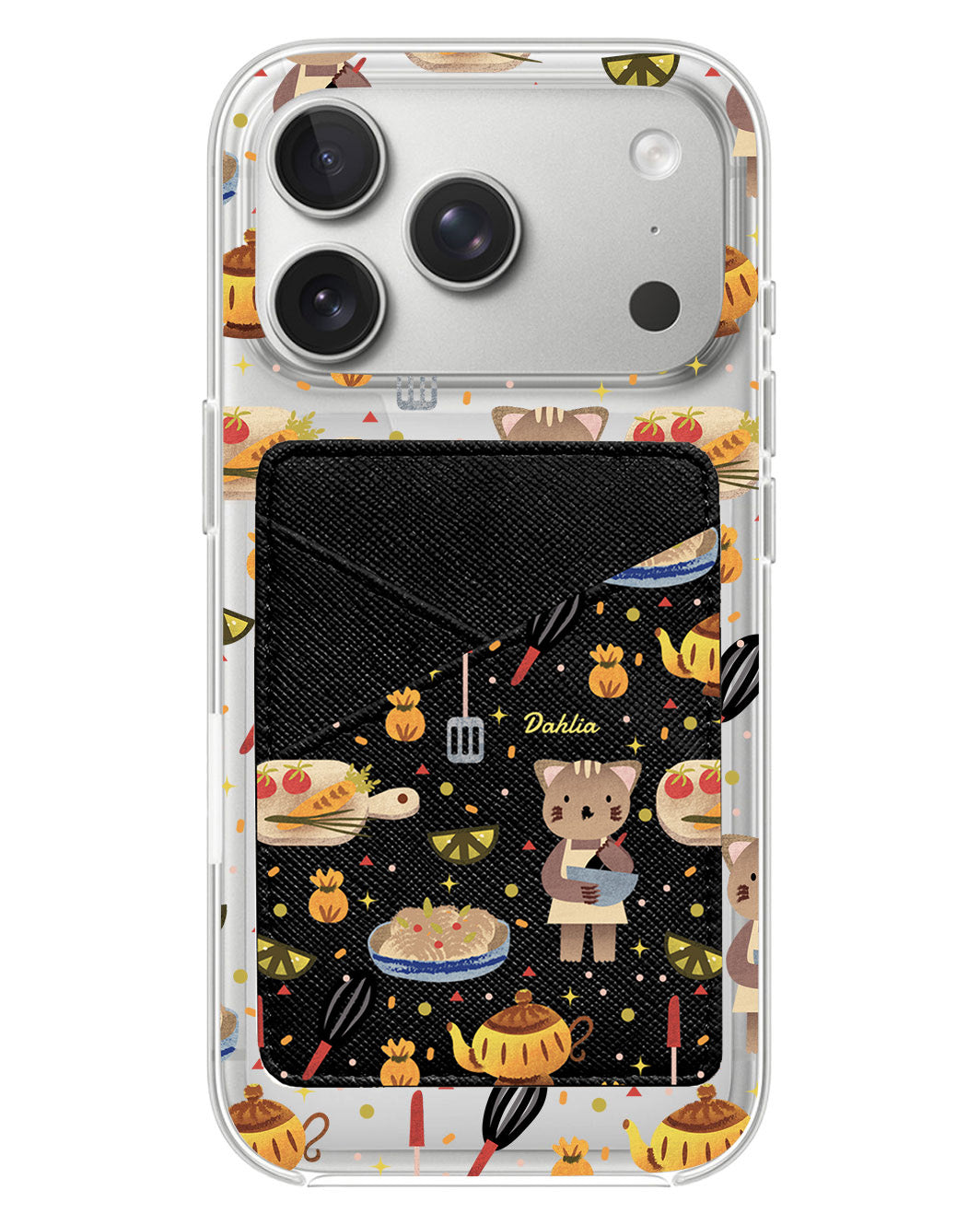 iPhone Phone Wallet Case - Cooking Cat
