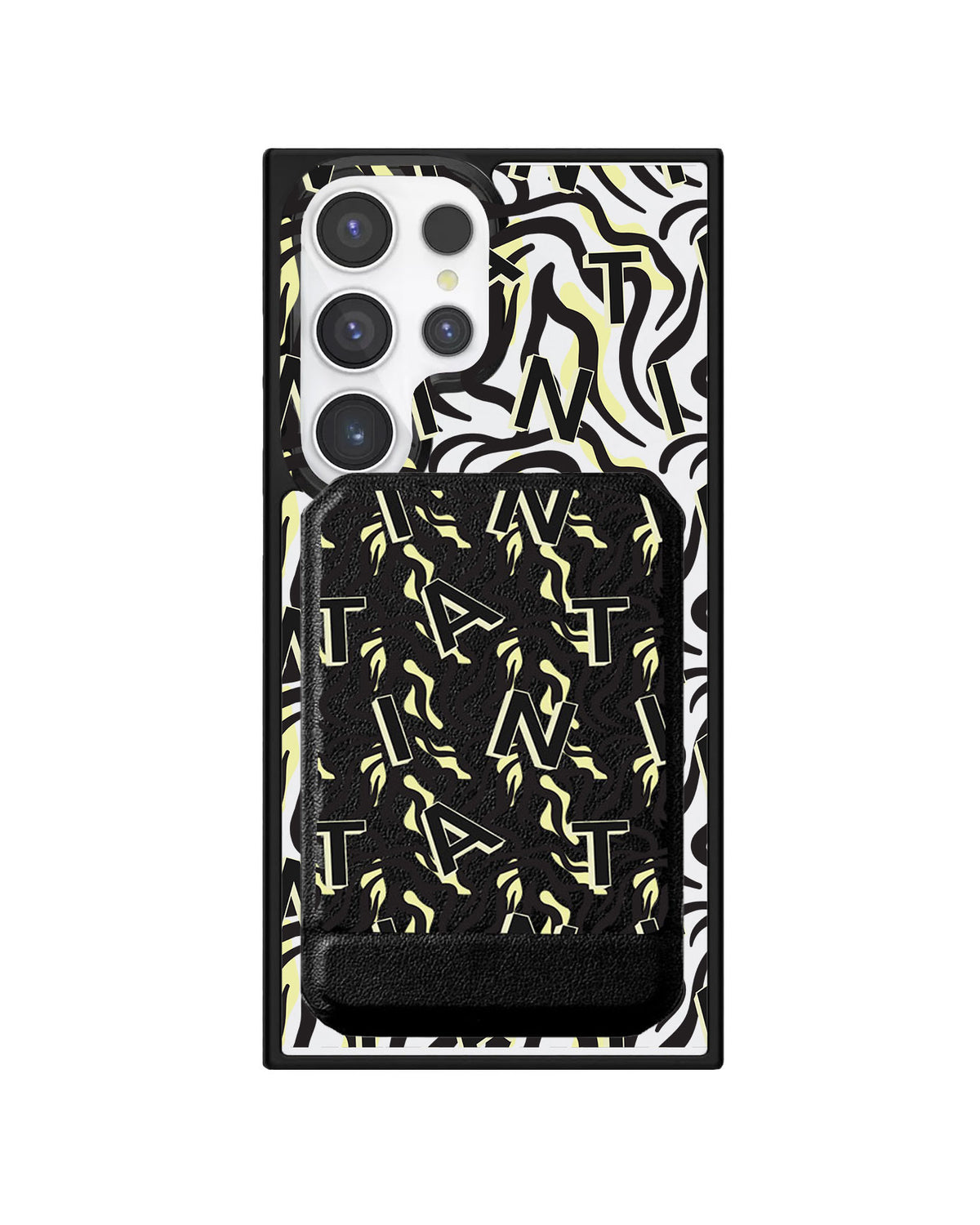Android Magnetic Multifold Wallet - Tiger Monogram 3.0