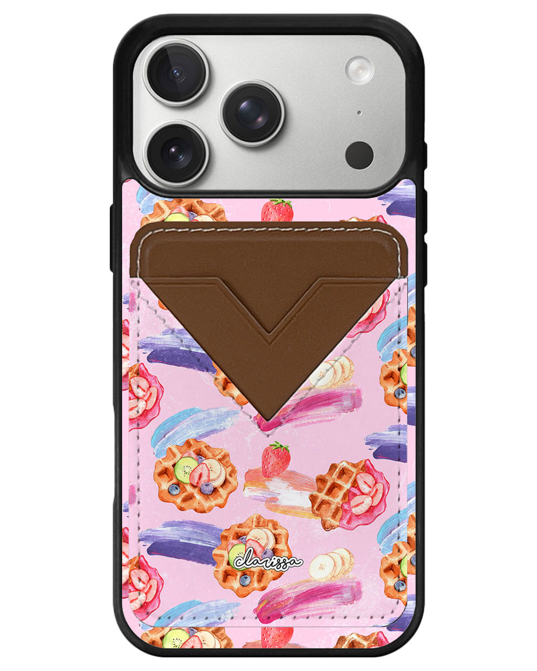 iPhone Avant Wallet Case - Waffles