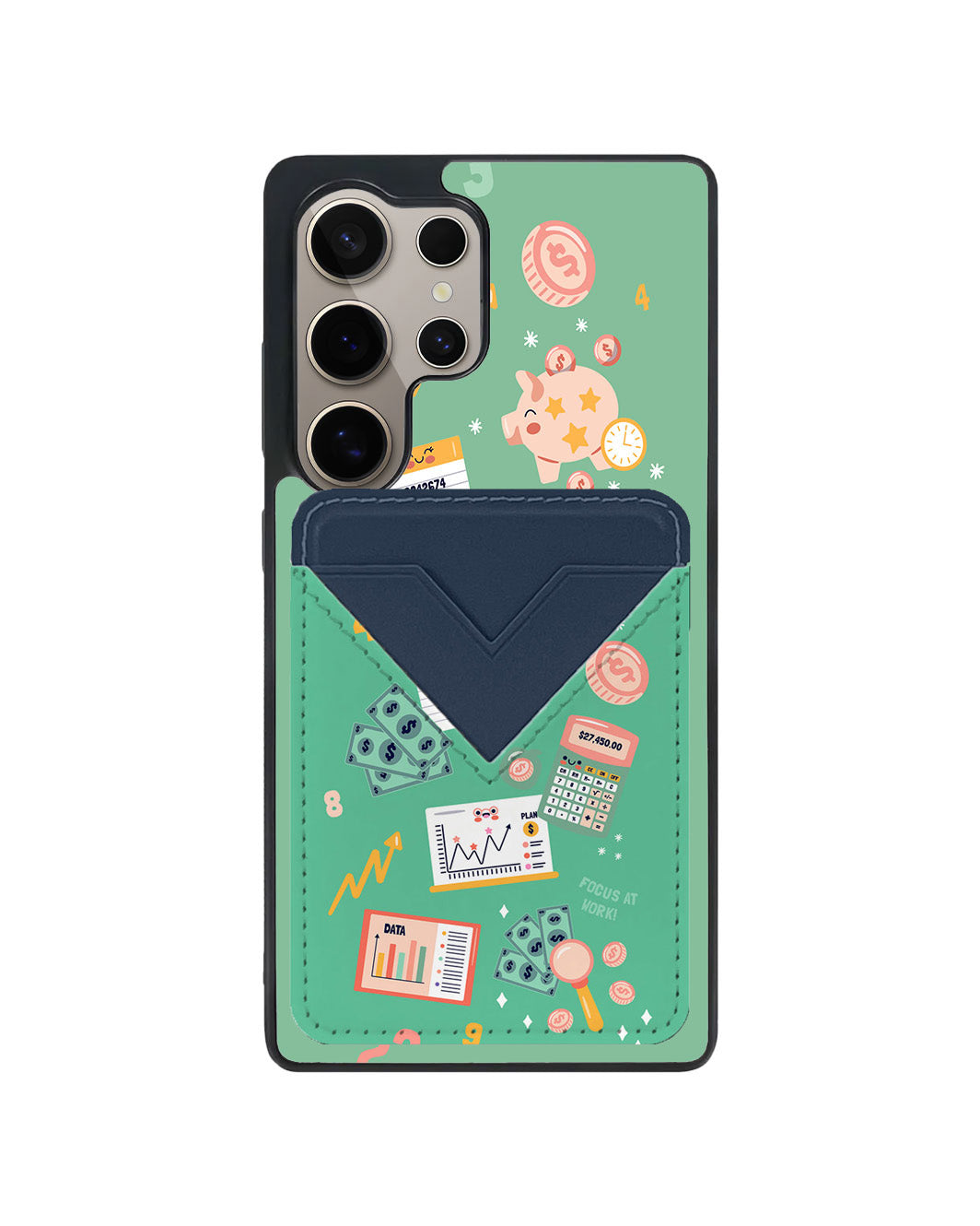 Android Avant Wallet Case - Finance
