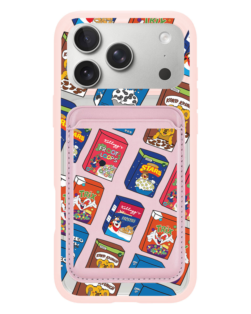 iPhone Magnetic Wallet Case - Cereal Boxes 2.0