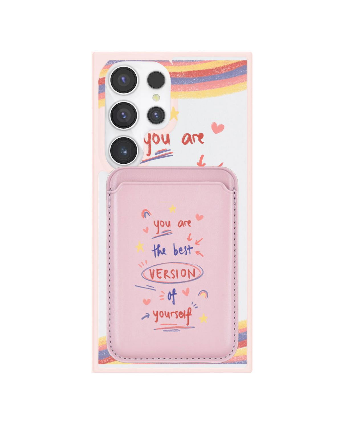 Android Magnetic Wallet Case - Love Yourself