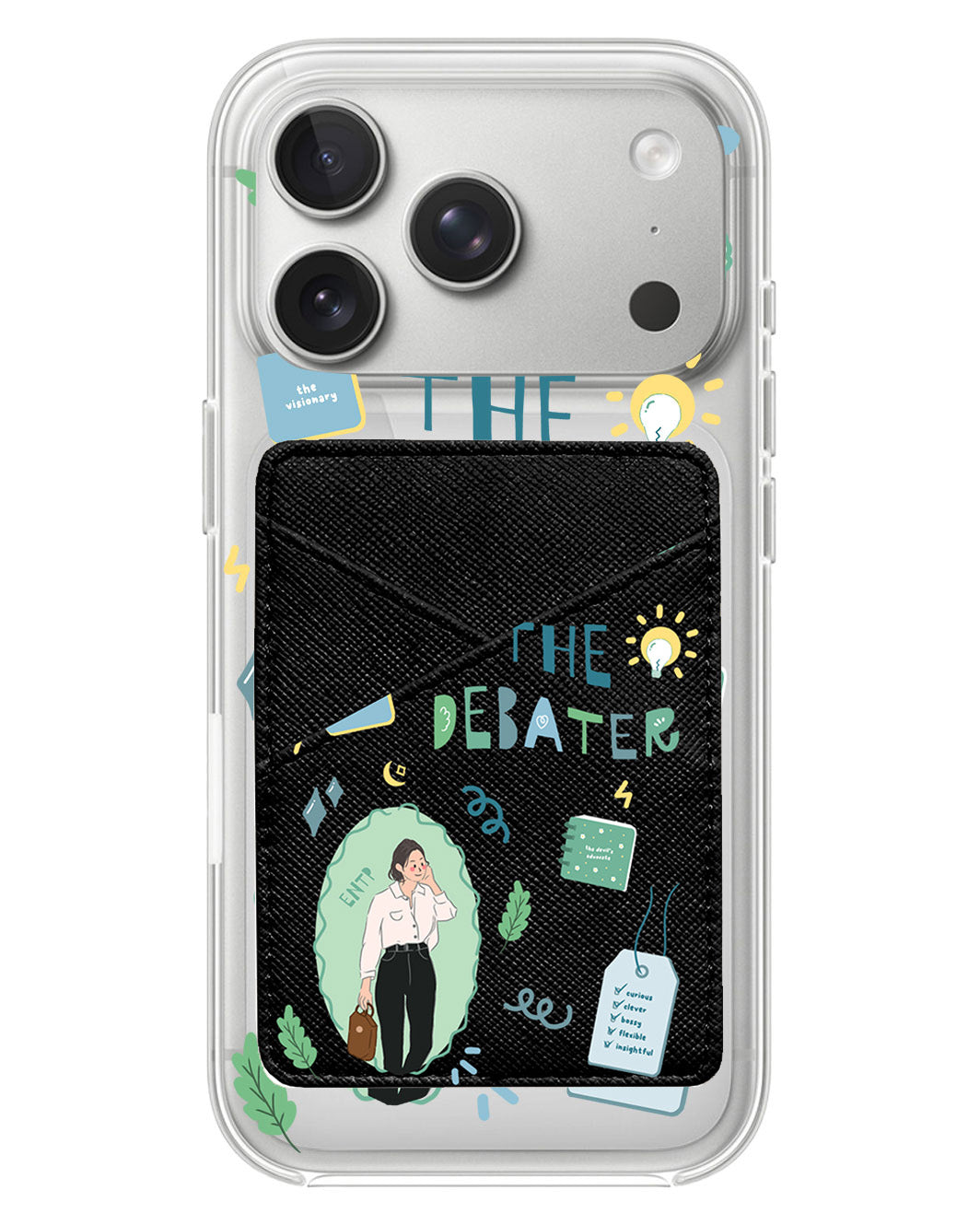 iPhone Phone Wallet Case - ENTP