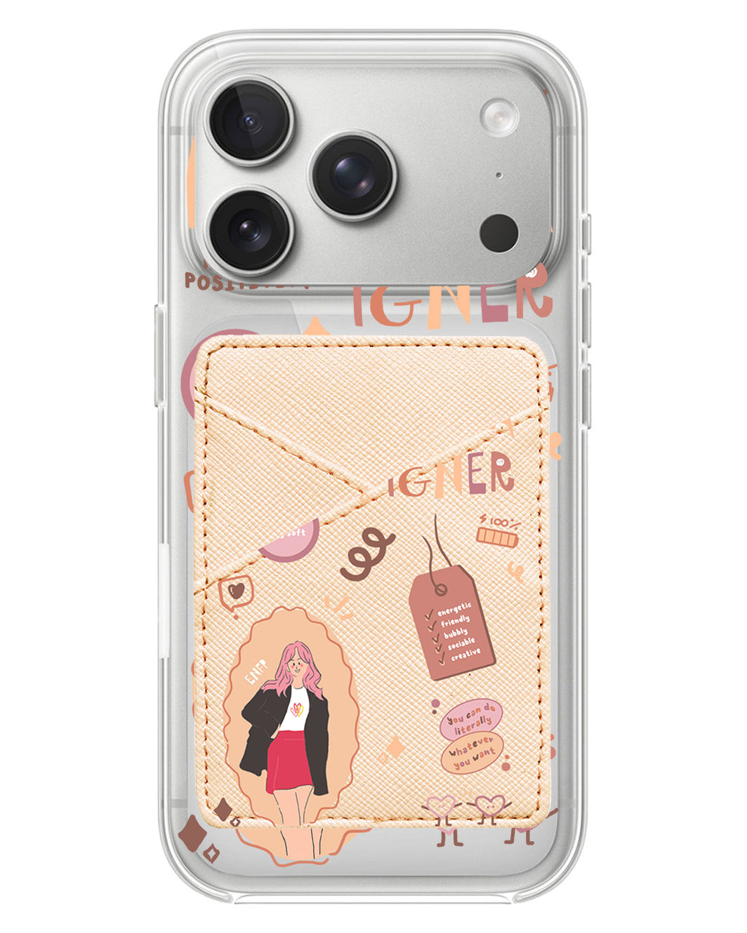 iPhone Phone Wallet Case - ENFP