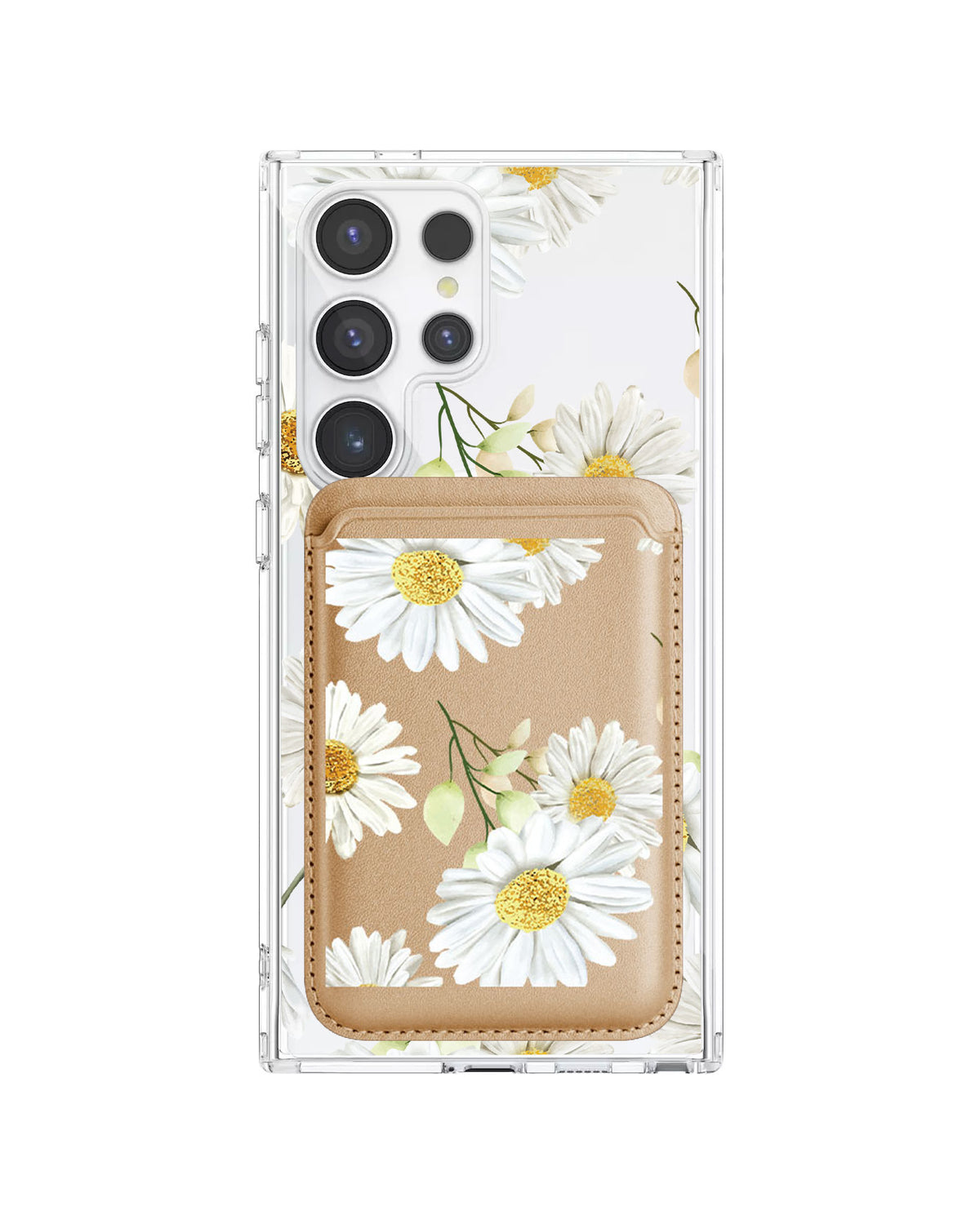 Android Magnetic Wallet Case - October Chrysanthemum