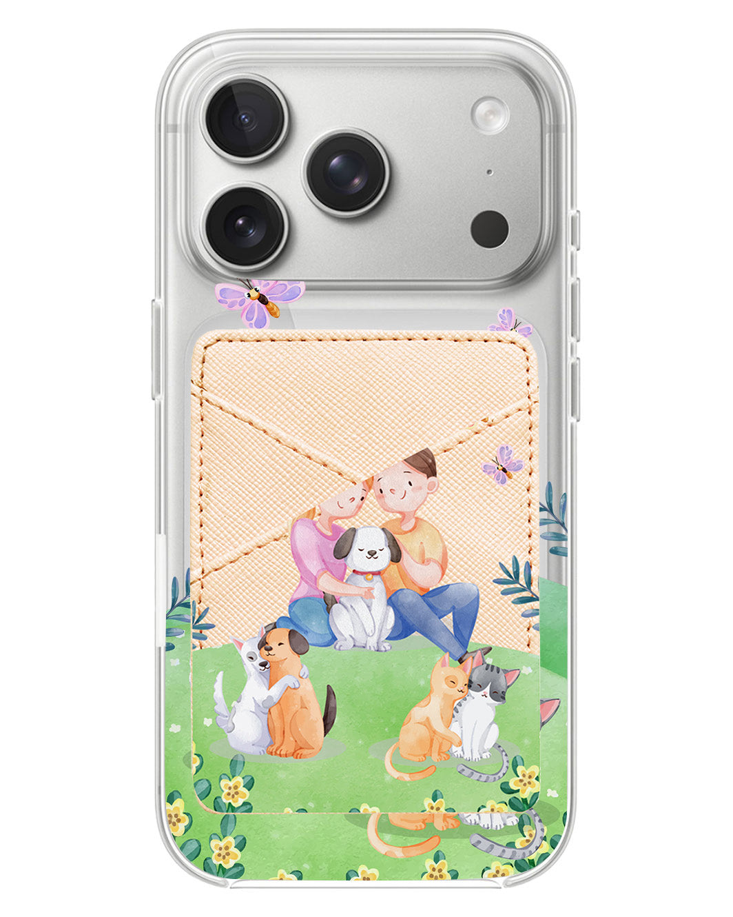 iPhone Phone Wallet Case - Adorable Animals