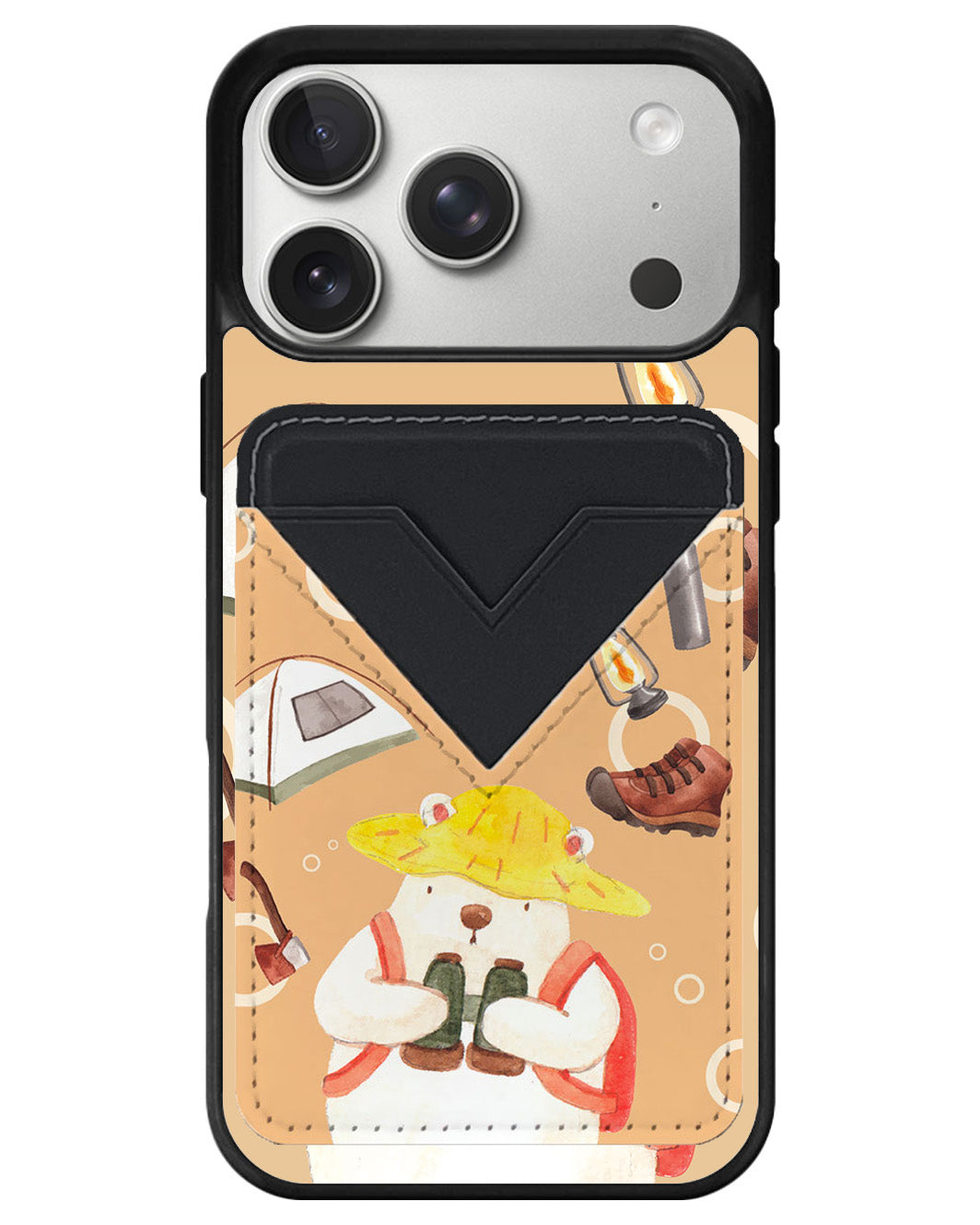 iPhone Avant Wallet Case - Advanture Of Bear