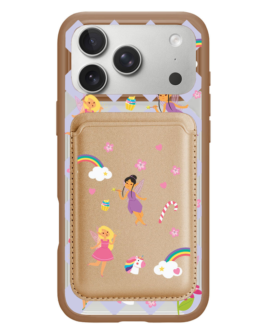 iPhone Magnetic Wallet Case - Tiny Fairy